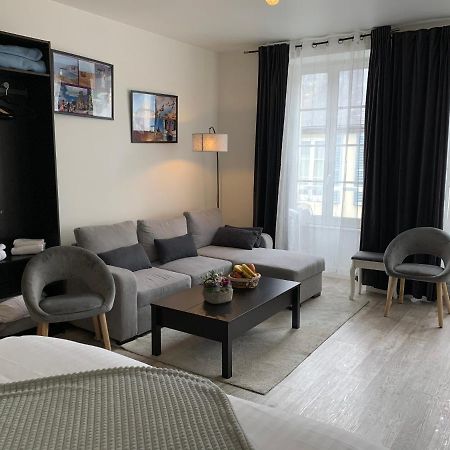 Ferienwohnung Studio Juno Beach Bayeux Exterior foto