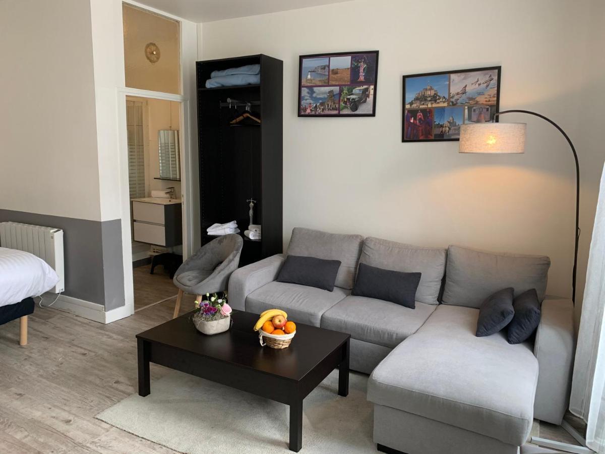 Ferienwohnung Studio Juno Beach Bayeux Exterior foto