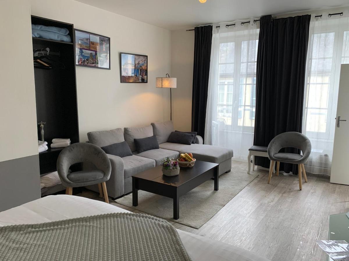 Ferienwohnung Studio Juno Beach Bayeux Exterior foto