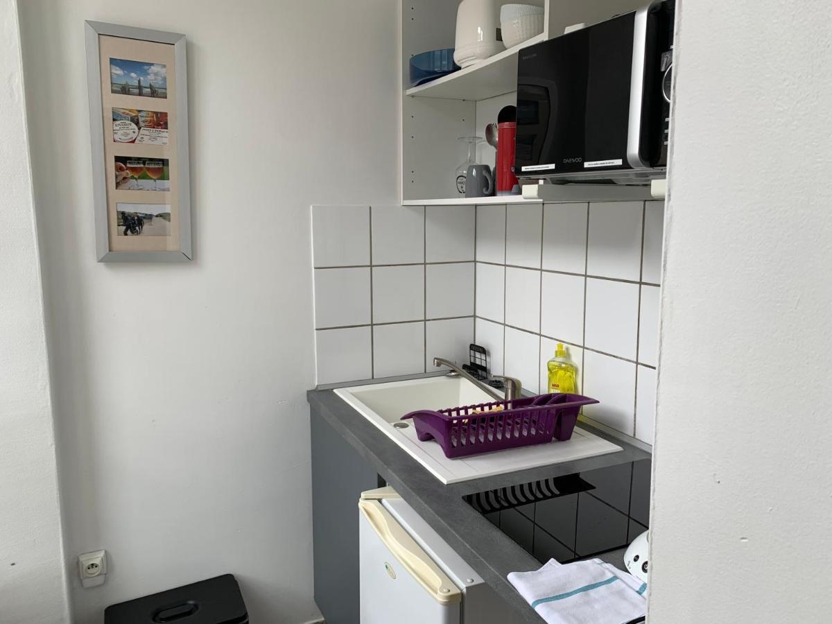 Ferienwohnung Studio Juno Beach Bayeux Exterior foto