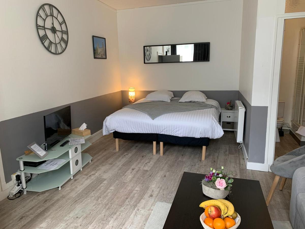 Ferienwohnung Studio Juno Beach Bayeux Exterior foto